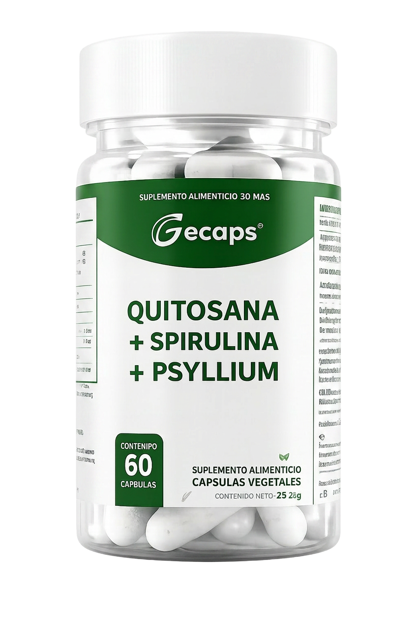 QPS Quitosana + Espirulina + Psyllium